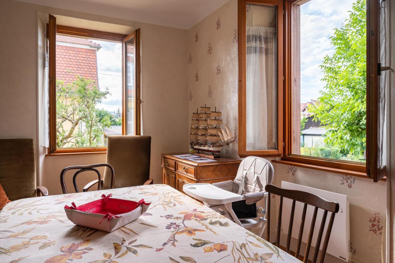 La Maison De Vacances De Colmar Et Son Jardin Exterior photo